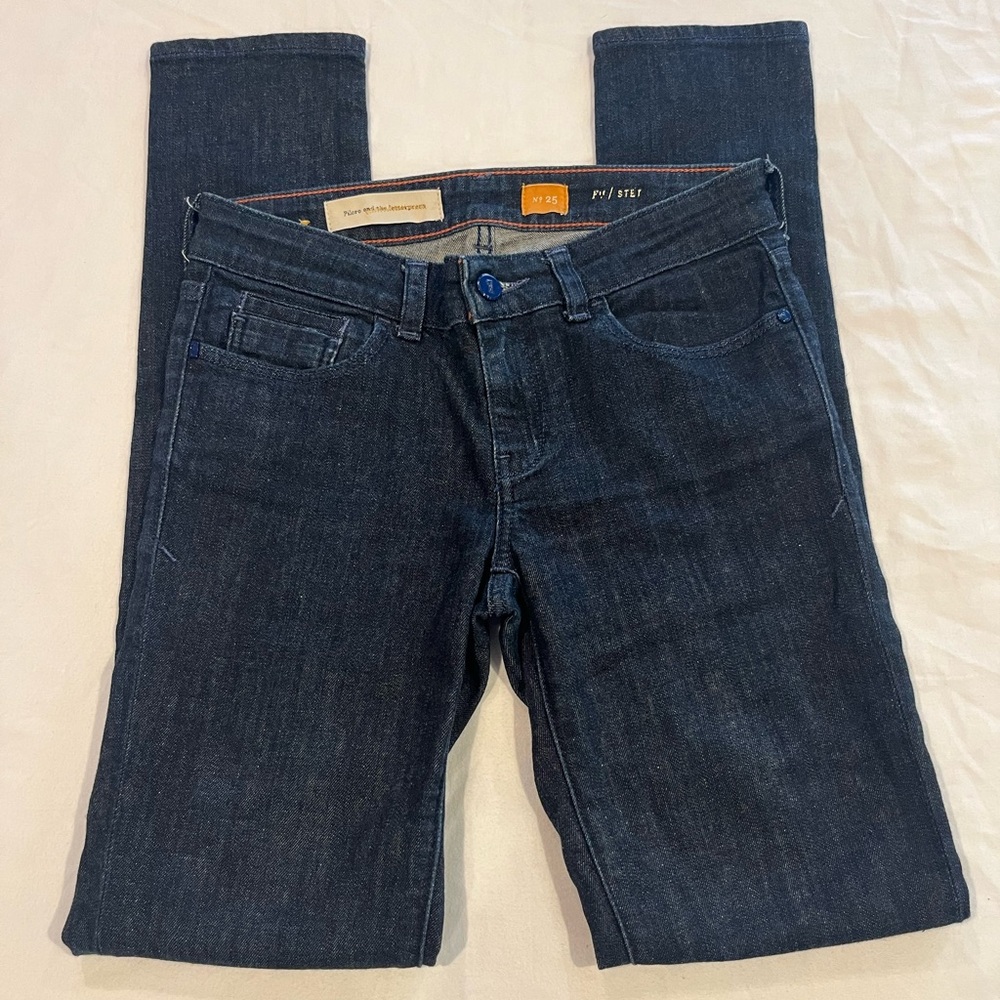 Pilcro and the Letterpress Jeans No. 25 Fit/STET Dark Wash